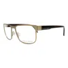 Porsche Brown Metal Frames In Gold