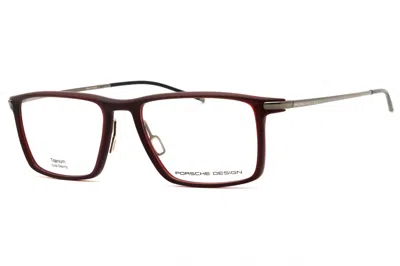 Porsche P8363 Eyeglasses In Red