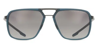 Porsche P8934 Sunglasses In Blue, Grey