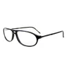 Porsche Black Plastic Glasses (frames) In Black