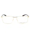 Porsche Sleek Rectangular Metal Men's Eyeglasses In Pattern