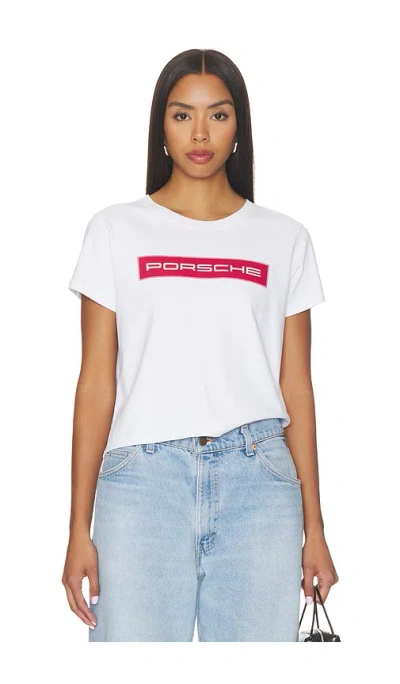 Porsche X Revolve Baby Tee In White