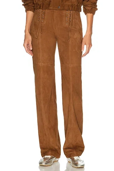 Porsche X Revolve Devon Laced Pants In Animal Print