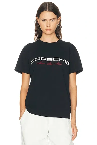Porsche X Revolve Nine Five Nine Tee In Black