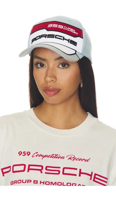 Porsche X Revolve Racer Hat In Blue