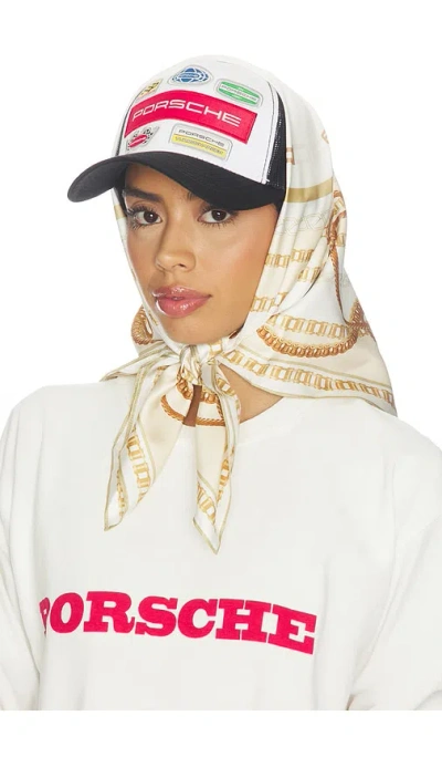 Porsche X Revolve The Shift Scarf In Cream