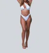 Porshia By Porshia Banks Gabrielle Bikini Set In White In White