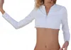 Porshia By Porshia Banks Molly Bikini Top In White In White