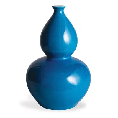 Port 68 Double Gourd Vase In Blue