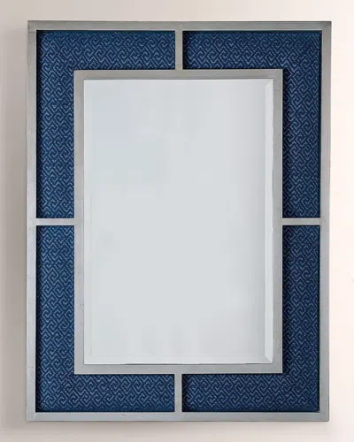 Port 68 Bedford Gold Nigel Blue Mirror