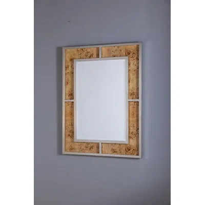 Port 68 Bedford Mirror In Brown