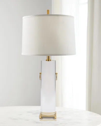 Port 68 Beverly Crystal Lamp In White