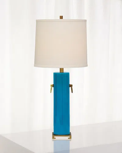 Port 68 Beverly Lamp In Blue