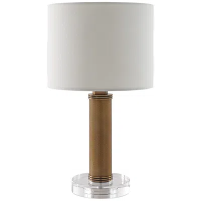 Port 68 Billy 16" High Aged Brass Metal Mini Table Lamp