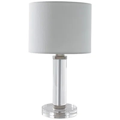 Port 68 Billy 16" High Crystal Nickel Mini Table Lamp