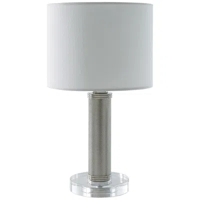 Port 68 Billy 16"h Polished Nickel Metal Mini Table Lamp