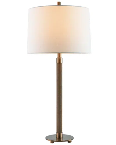 Port 68 Billy Aged Lamp In Brown