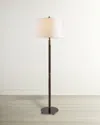Port 68 Billy Bronze Floor Lamp In Brown