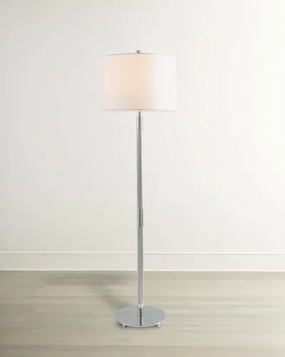 Port 68 Billy Bronze Floor Lamp In Nickel