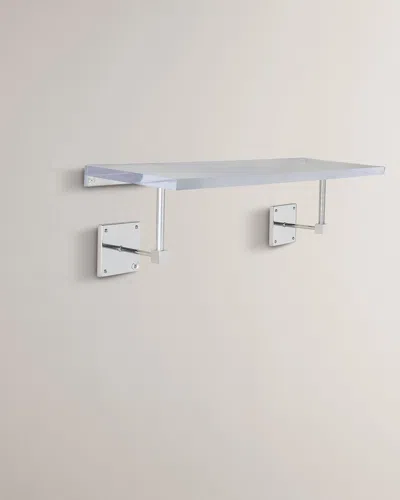 Port 68 Billy Lucite Shelf In Silver