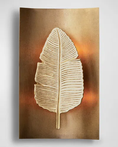 Port 68 Biscayne Golden Sconce