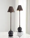 Port 68 Boston 32" Buffet Lamps, Set Of 2 In Brown