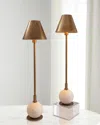 Port 68 Boston 32" Buffet Lamps, Set Of 2 In Brown