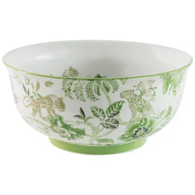 Port 68 Braganza Green Animals And Florals Decorative Basin