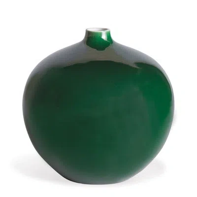 Port 68 Bud 9" Porcelain Table Vase In Emerald Green