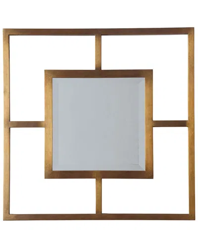 Port 68 Cairo Brass Open Frame Mirror In Gold