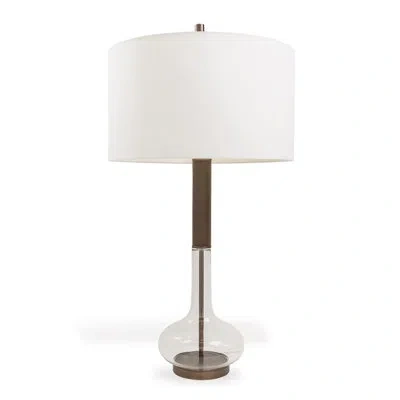 Port 68 Charlie Table Lamp In Clear,bronze