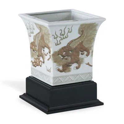 Port 68 Chow Porcelain Pot Planter