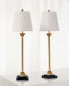 Port 68 Delfern Gold Buffet Lamps, Set Of 2 In Gold