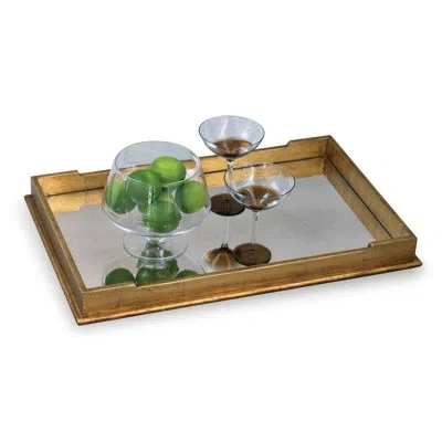 Port 68 Delray Serving Tray In Gold