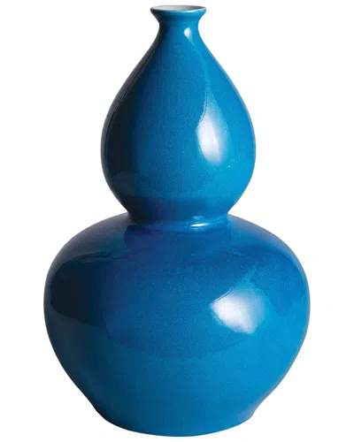 Port 68 Double Gourd Vase In Blue