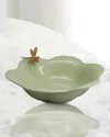 Port 68 Dragonfly Celadon Bowl In Green
