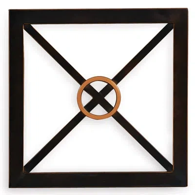 Port 68 Drake Panel X Wall Décor In Black