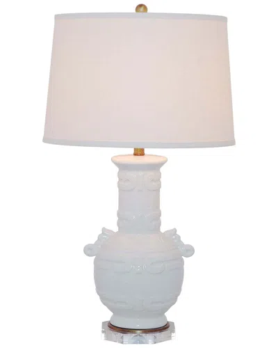 Port 68 Dynasty 32in Lamp In White