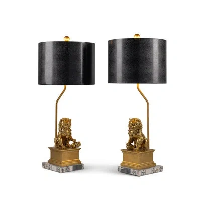 Port 68 Dynasty Accent Lamp Gold