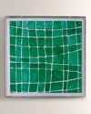 Port 68 Emerald Squares Wall Art In Green