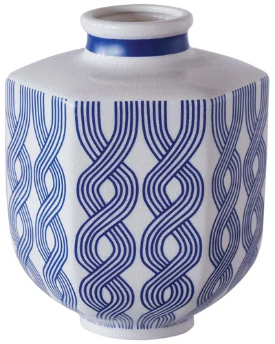 Port 68 Evelyn Small Vase In Blue
