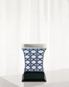 Port 68 Gazebo Square Planter With Stand In Blue
