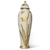 Port 68 Gilded Iris Jar Large In Multi