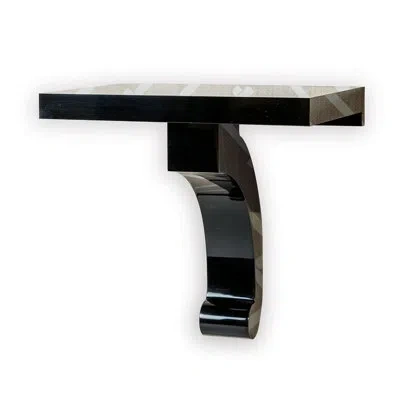 Port 68 Glencoe Lucite Shelf In Onyx