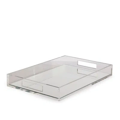 Port 68 Glencoe Ottoman Tray In Clear