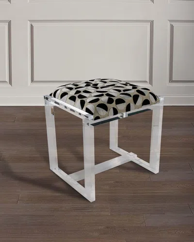 Port 68 Glencoe Pixie Bench In Gray, Black 