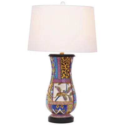 Port 68 Gypsy Multi-colored Kaleidoscope Table Lamp