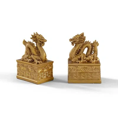 Port 68 Imperial Gold Bookends