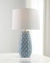 Port 68 Isobel Blue Table Lamp In Blue