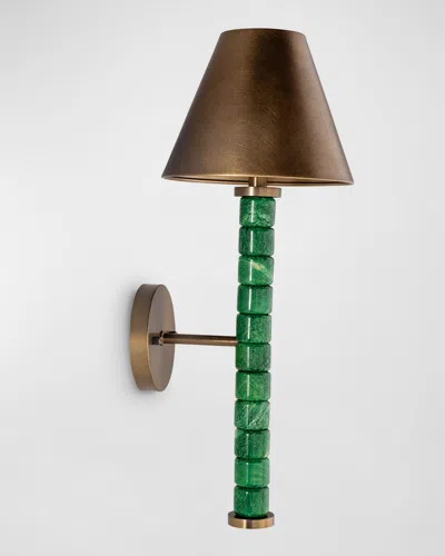 Port 68 Jade Garden Green Sconce In Multi